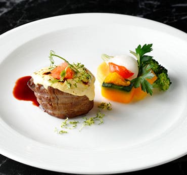 ウェディングメニュー例(モダンジャパニーズ 1名様 23,100円)