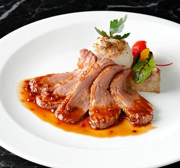 ウェディングメニュー例(モダンジャパニーズ 1名様 23,100円)