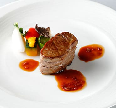 ウェディングメニュー例(琉球フレンチプレミアムコース 1名様 22,000円)