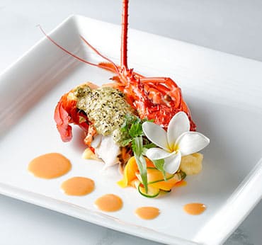 ウェディングメニュー例(琉球フレンチプレミアムコース 1名様 22,000円)