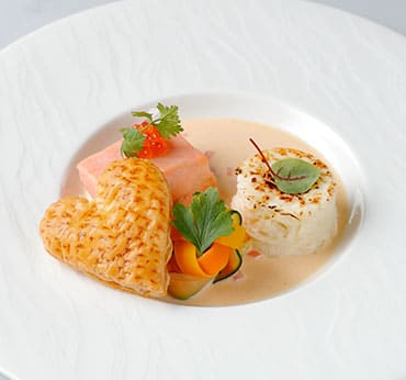 ウェディングメニュー例(琉球フレンチプレミアムコース 1名様 22,000円)