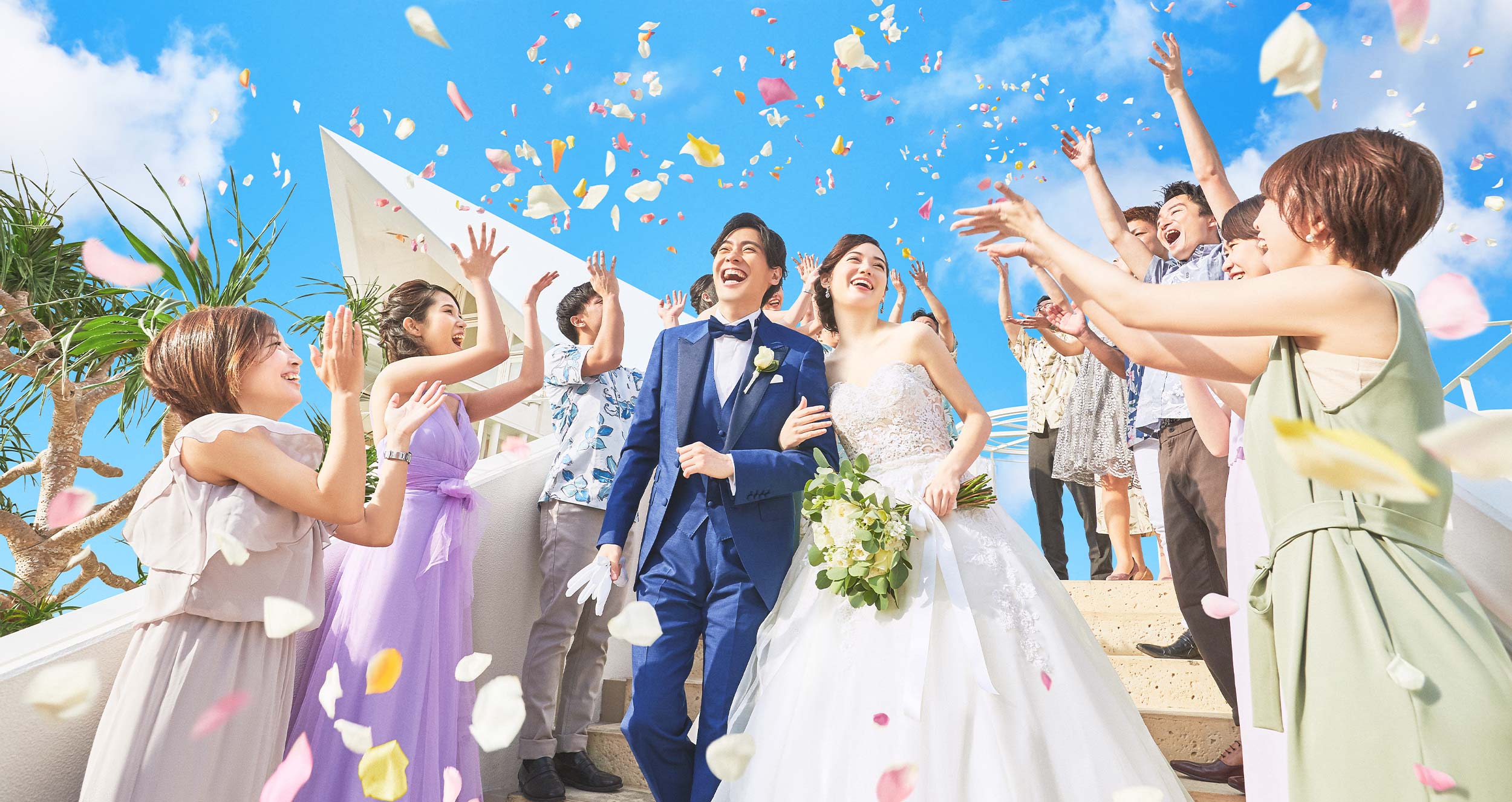 挙式料金50％OFFキャンペーン｜アートグレイスガーデンチャペル沖縄